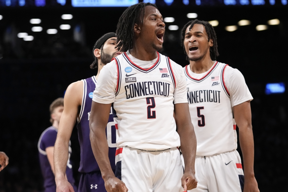 NCAA Northwestern UConn Basketball