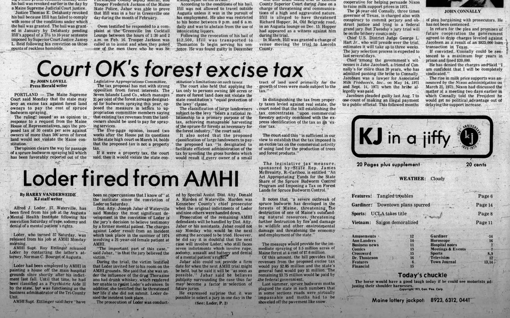 April 1, 1975: Waterville Man Fired From Augusta Mental Health ...