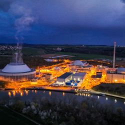 A nuclear power station in Germany.