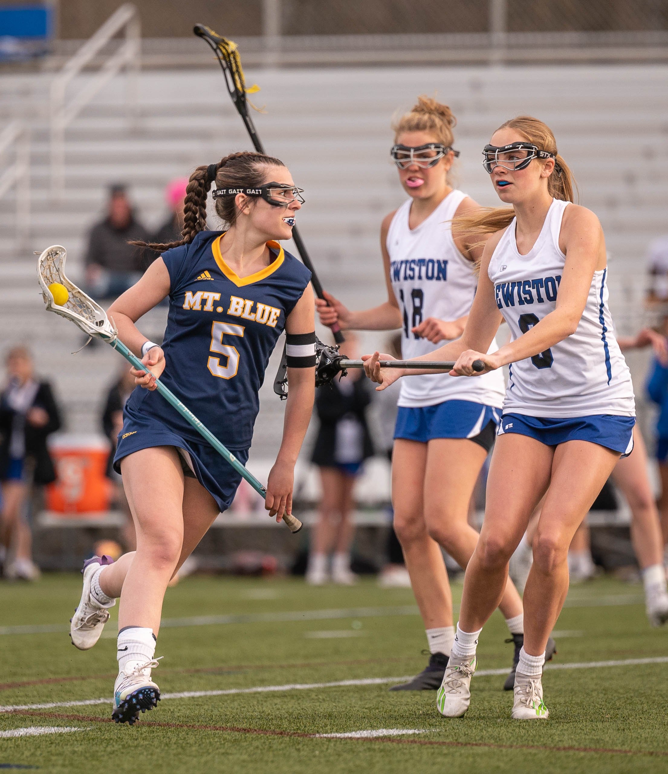 Girls lacrosse: Mt. Blue wins battle with Lewiston - Vimarsana News