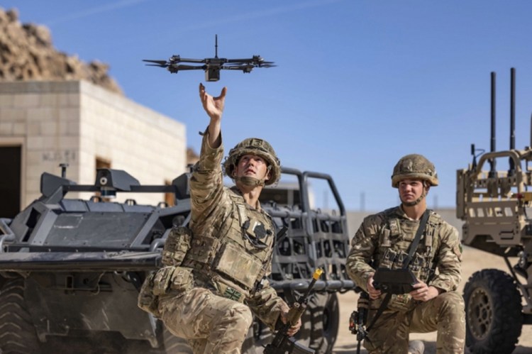 AI Drone Swarms Arms Race