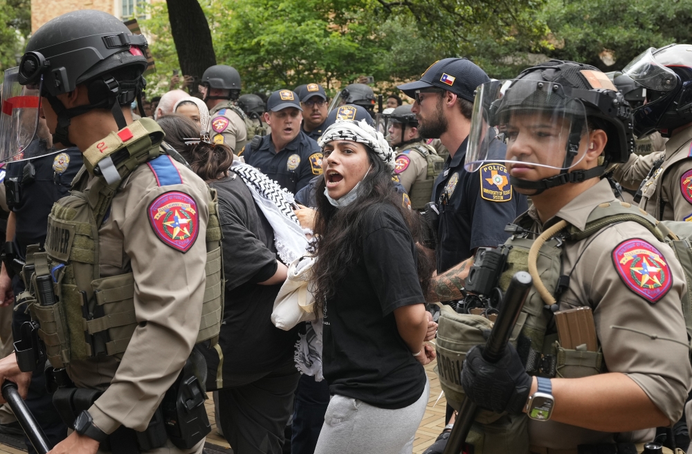 APTOPIX Israel Palestinians Campus Protests
