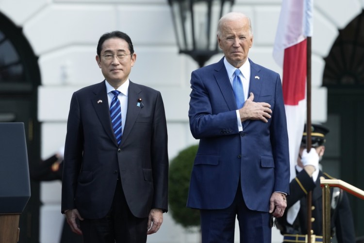 APTOPIX US Japan Biden