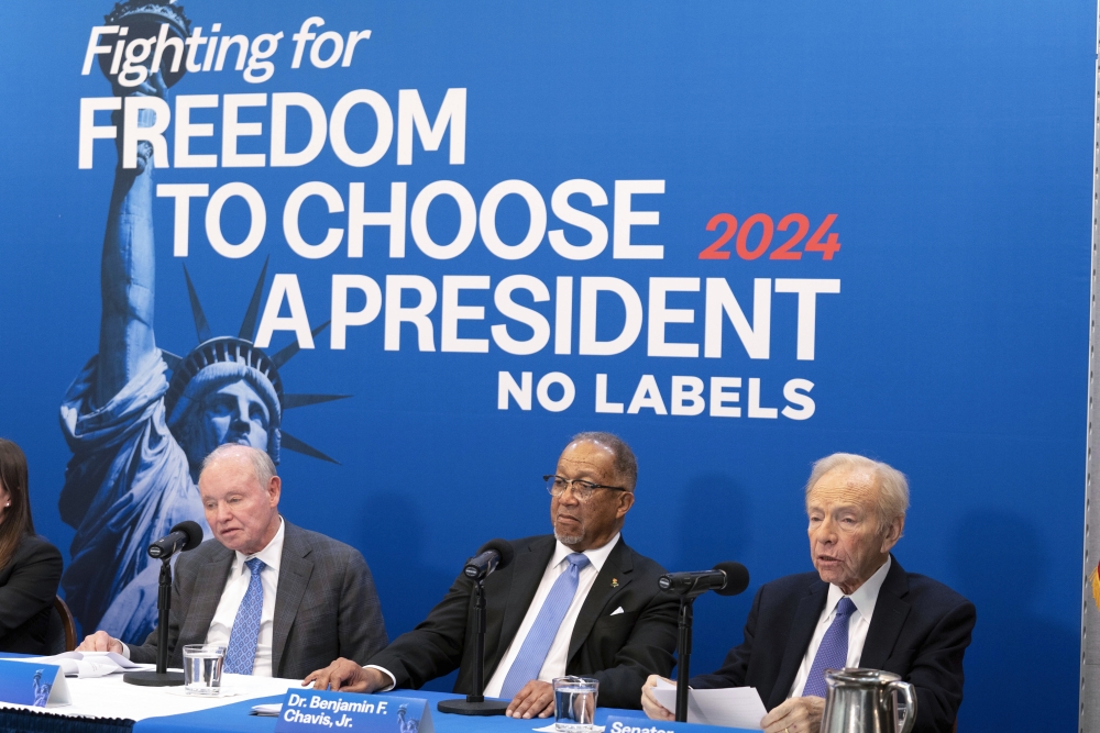 No Labels won't run third-party campaign after spending millions trying to recruit a candidate - Vimarsana News