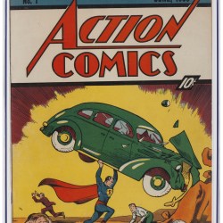 Superman Comic Auction