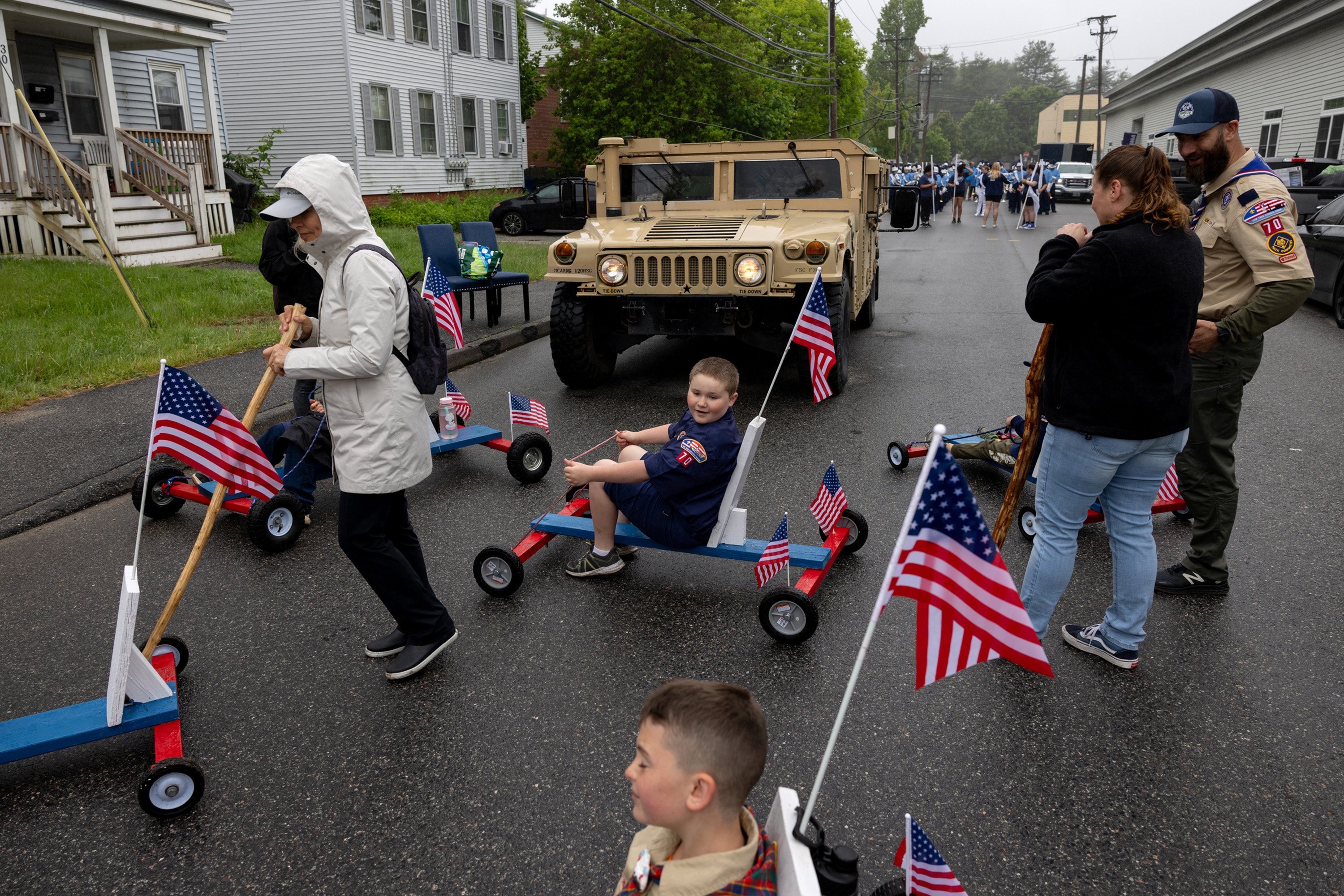 Westbrook honors men and women who died in combat with Memorial Day parade, ceremonies