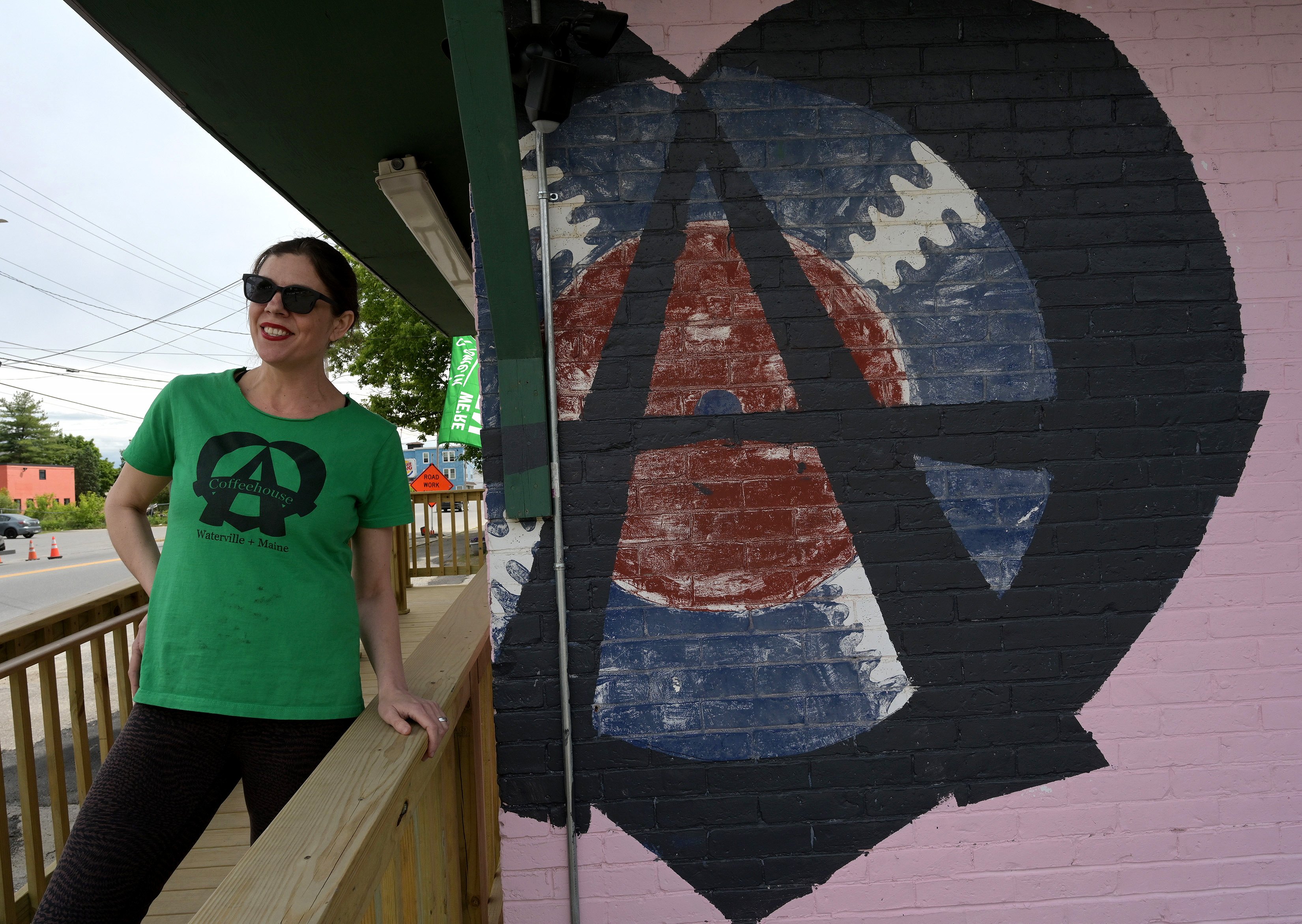 Sit back, sip coffee, play a tune, talk politics: A Coffeehouse opens in Waterville