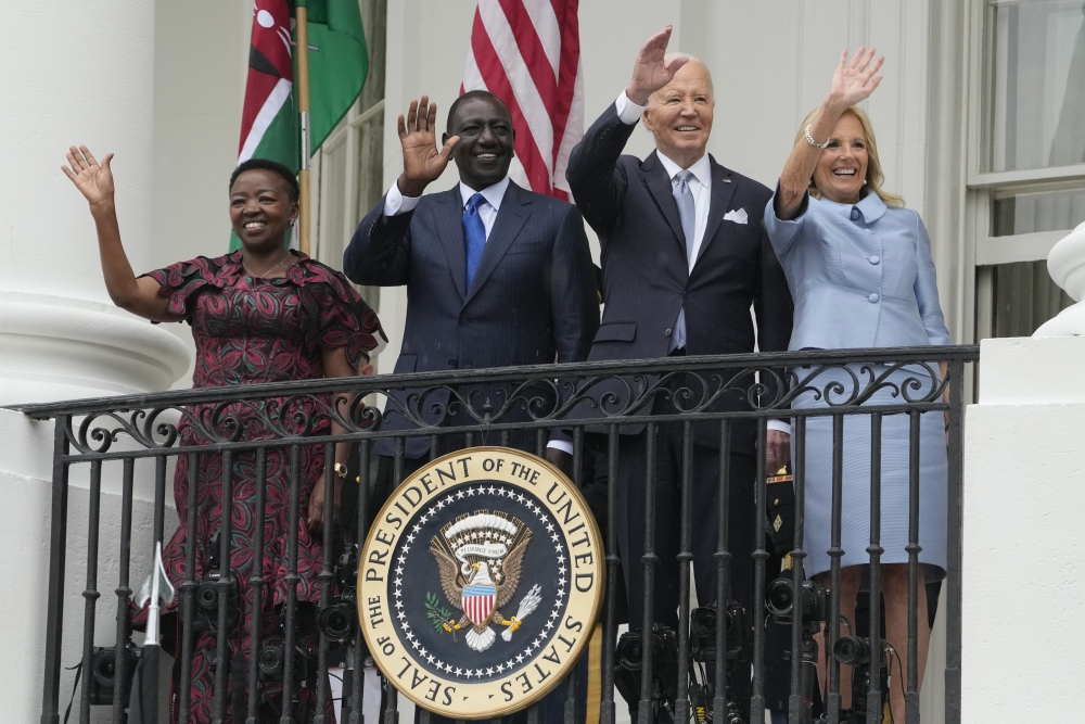 APTOPIX Biden US Kenya