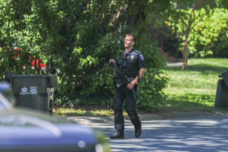 Officers Shot Charlotte