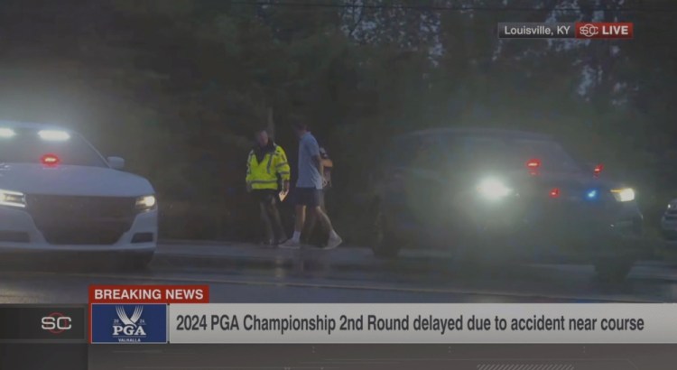 PGA Scheffler Detained