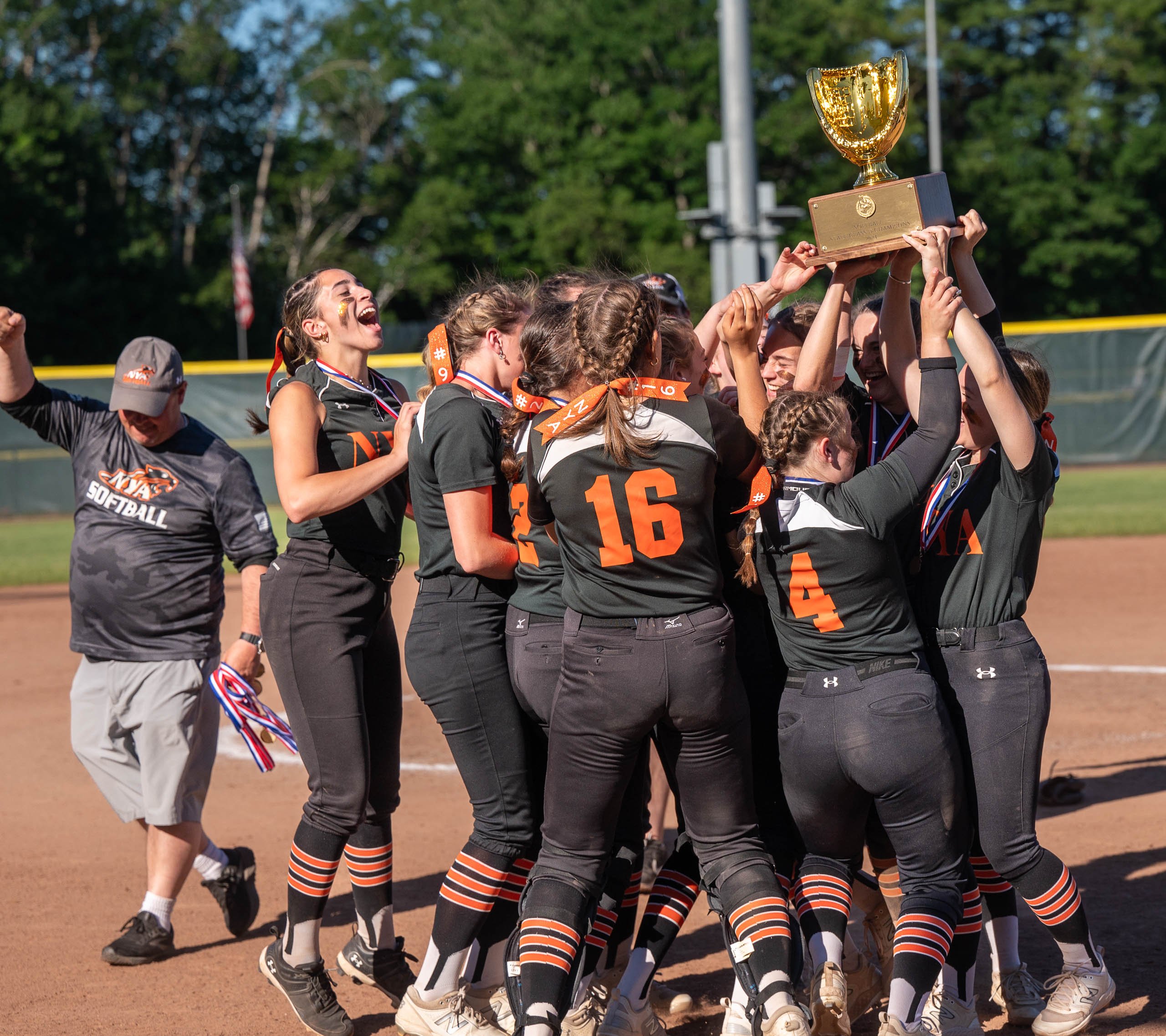 NYA softball repeats in dramatic fashion