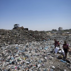 Israel Palestinians Gaza Sewage