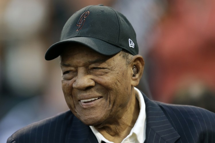 Obit Willie Mays Baseball