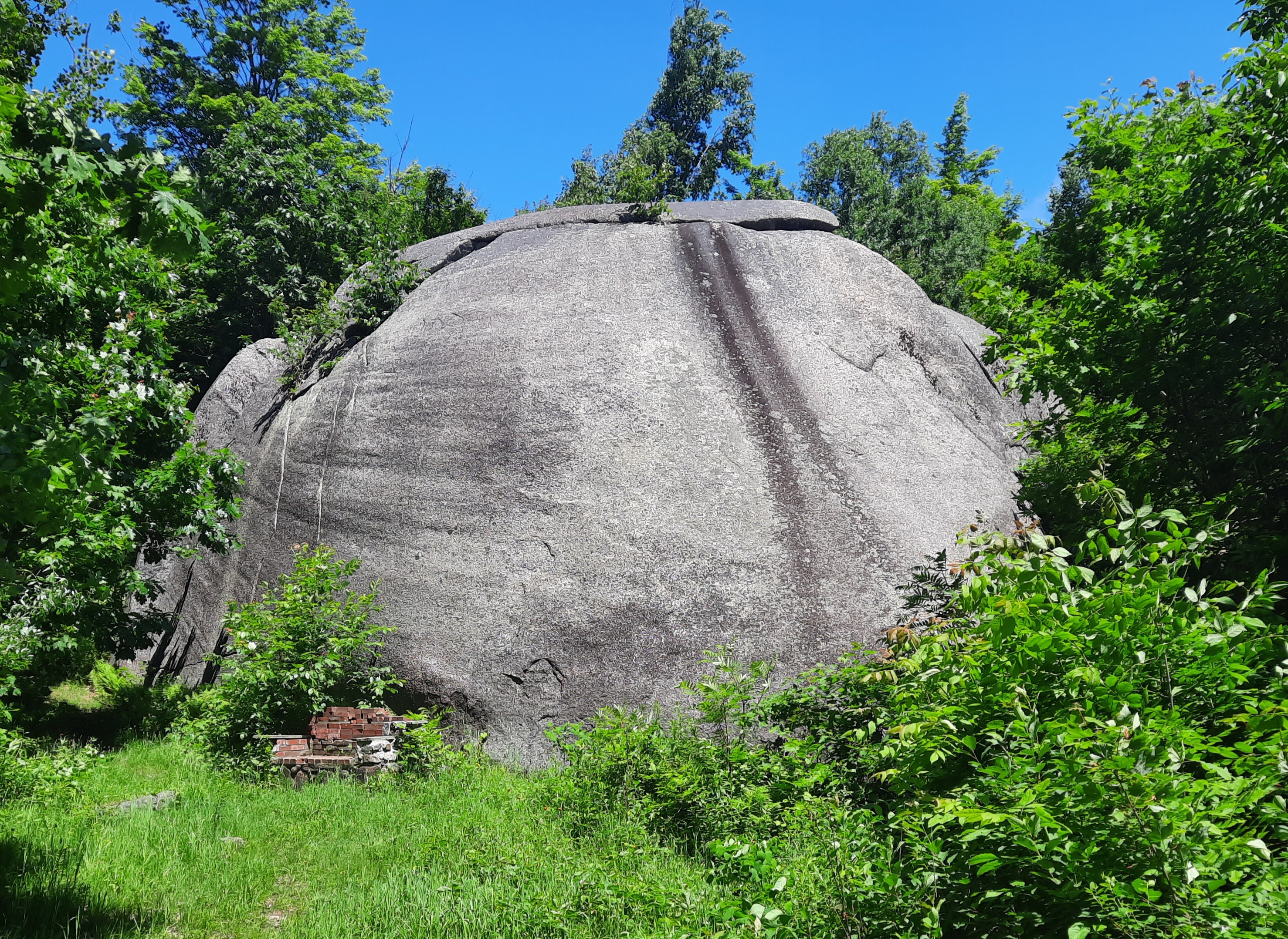Daggett Rock in Phillips is an awe-inspiring natural wonder, easily accessible