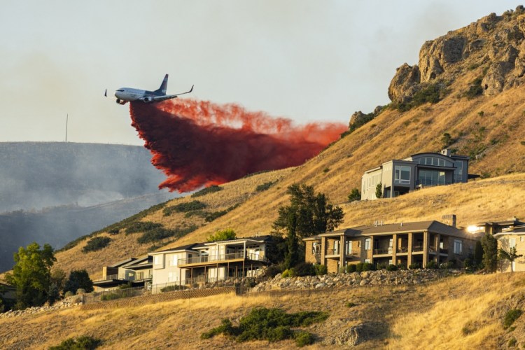 APTOPIX Wildfire Salt Lake City
