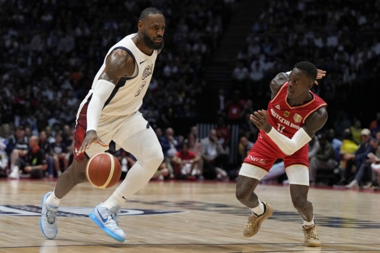 Britain Basketball US Germany