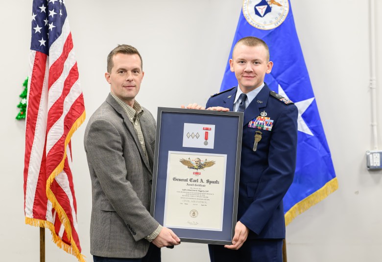 Auburn man earns highest Civil Air Patrol cadet award