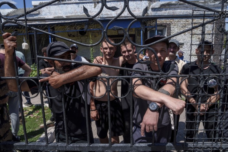 Russia Ukraine War Recruiting Convicts
