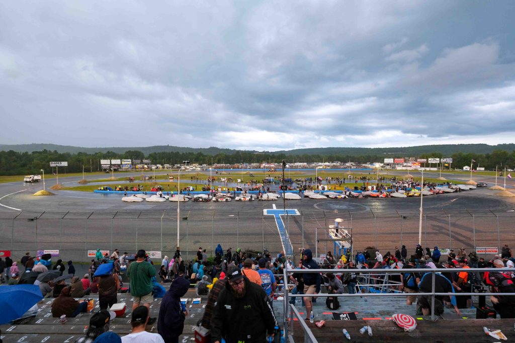 Rain delay at the Oxford 250