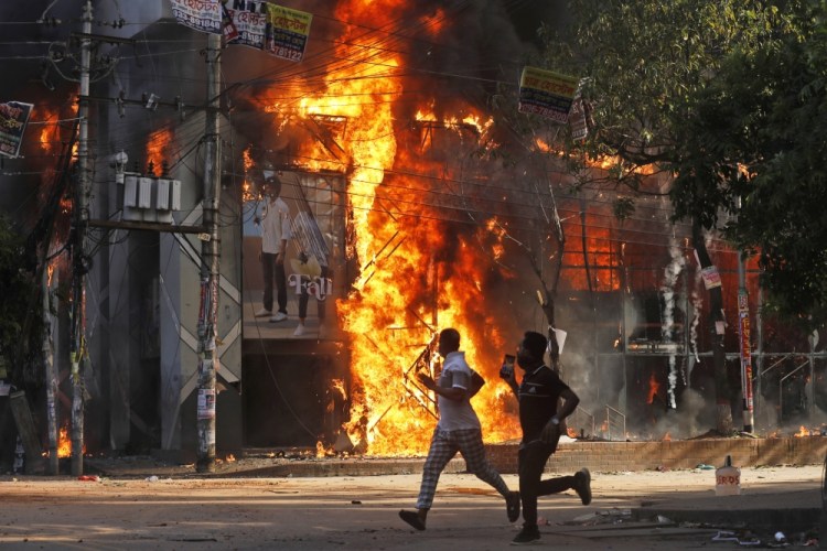 APTOPIX Bangladesh Campus Violence