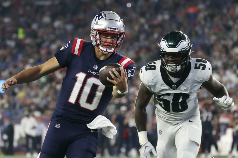 Not rushing quarterback Drake Maye is wise move for Patriots