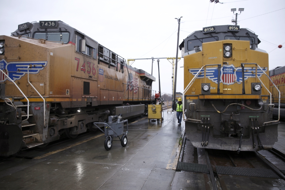 Frustrated Rail Workers