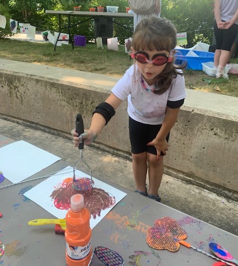 “Messy Art” at the Kennebunk Free Library