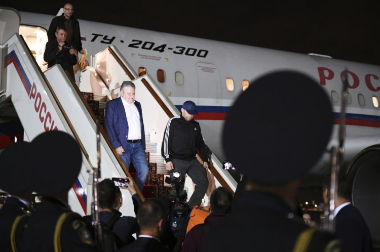 Russia Putin US Prisoner Swap