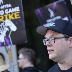 SAG-AFTRA Video Game Strike Kick-Off Picket