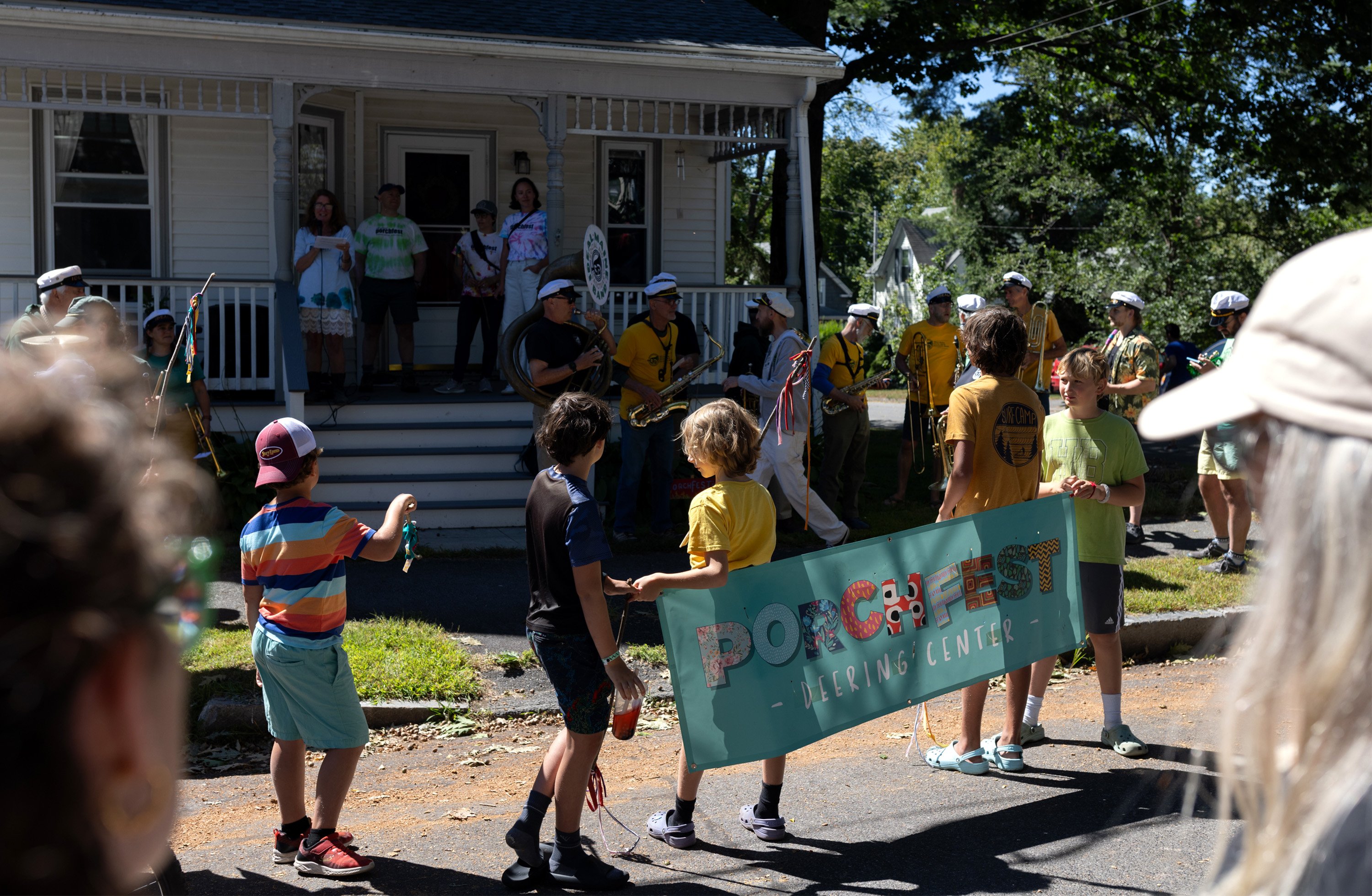 Porchfest brings music to front lawns of Deering Center for 10th year