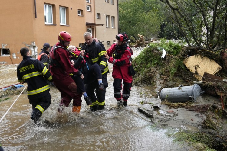 APTOPIX Czech Republic Floods