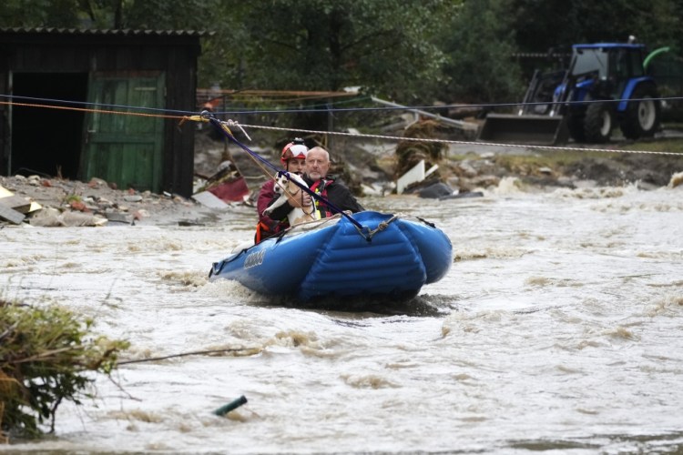 APTOPIX Czech Republic Floods