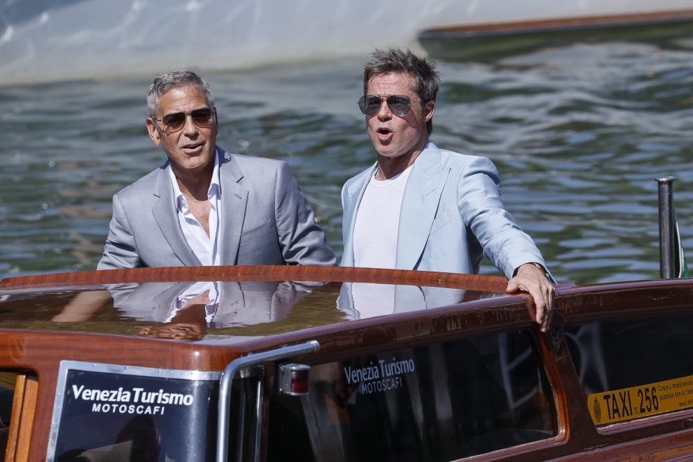 Italy Venice Film Festival Wolfs Arrivals