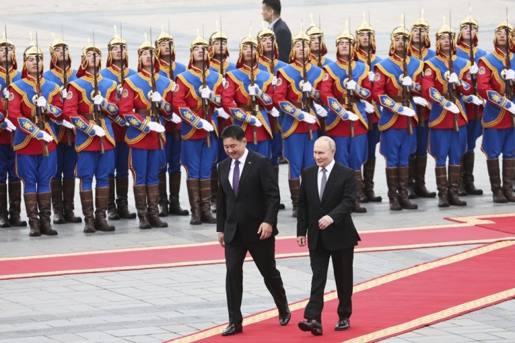 Mongolia Russia Putin