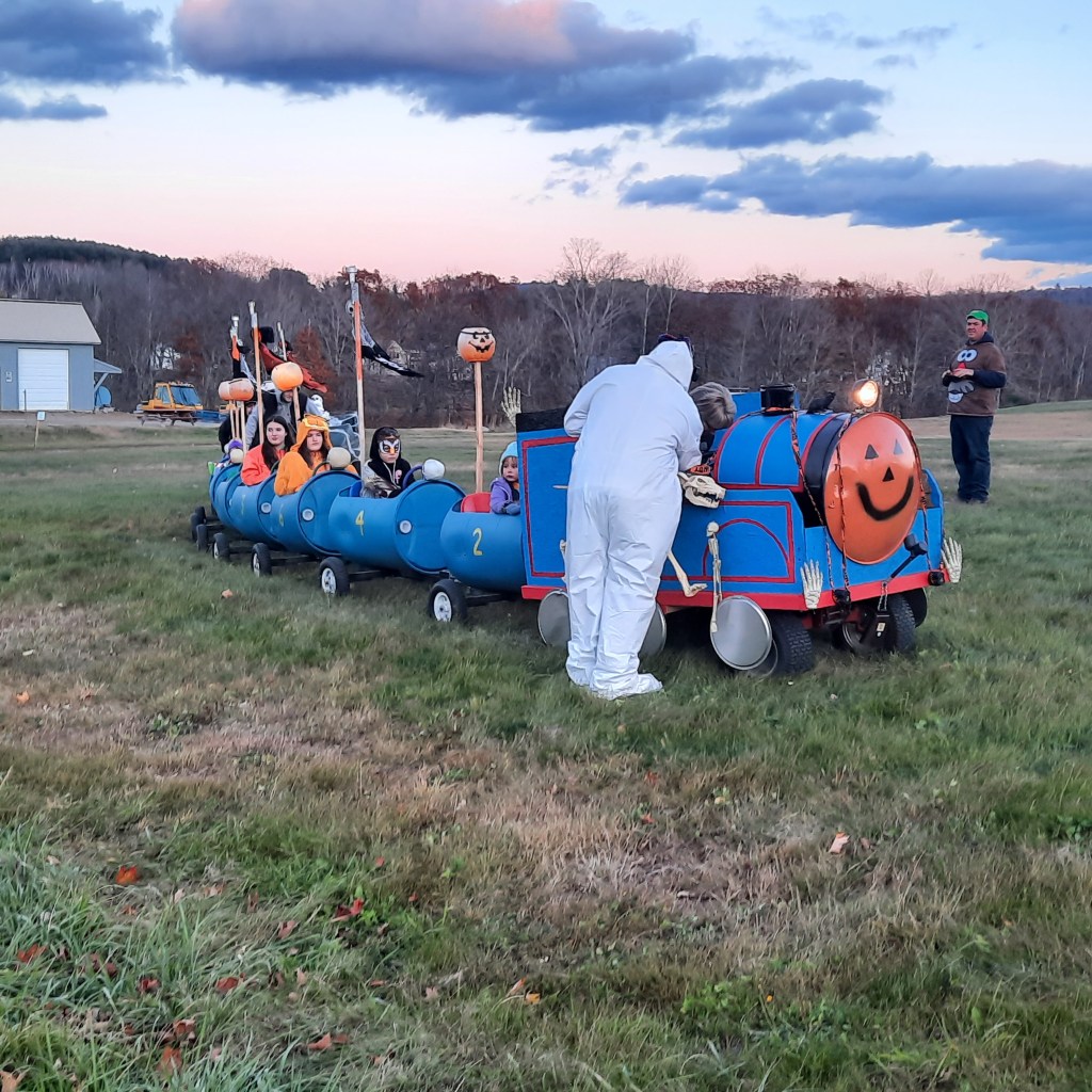 PreHalloween celebrations in Kingfield, New Vineyard