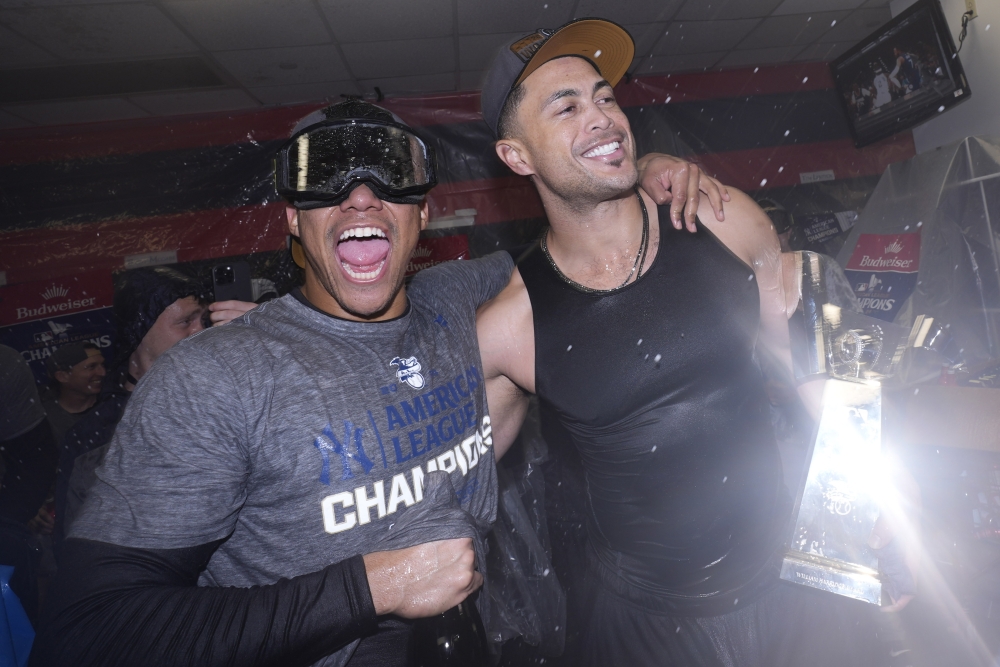 ALCS Yankees Guardians Baseball