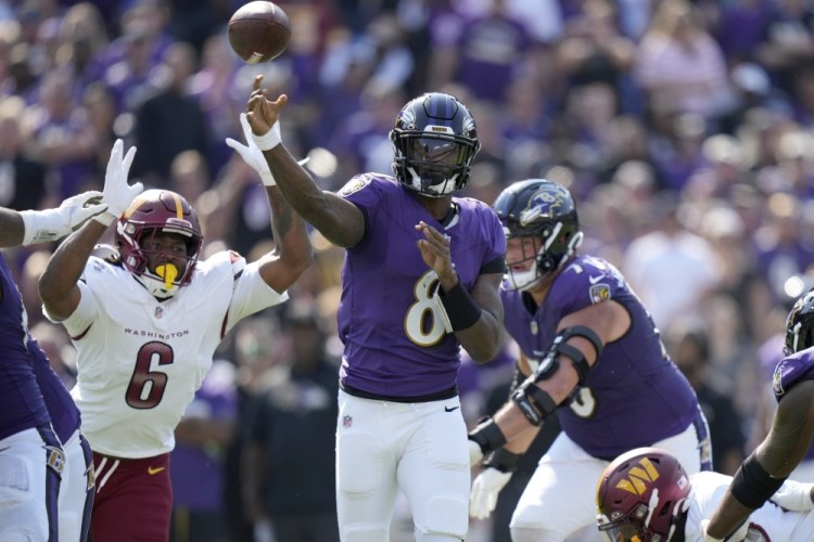 Commanders Ravens Football