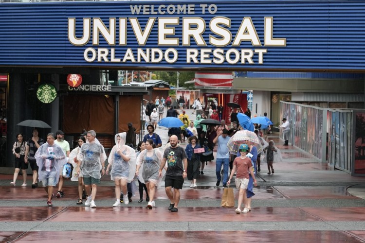 Hurricane Milton Theme Parks Weather