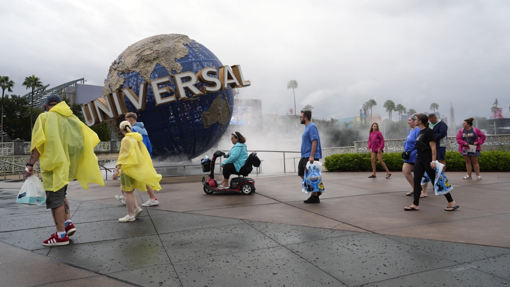 Hurricane Milton Theme Parks Weather