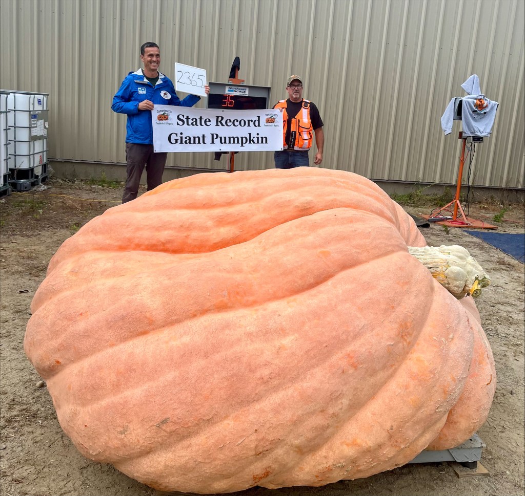How to grow a 2 000 pound pumpkin according to Charlie Lopresti