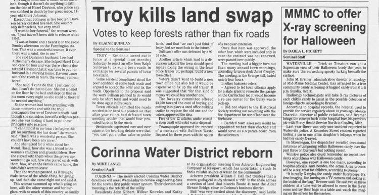 1993: Hospital to offer free X-ray screening of kid&rsquo;s candy