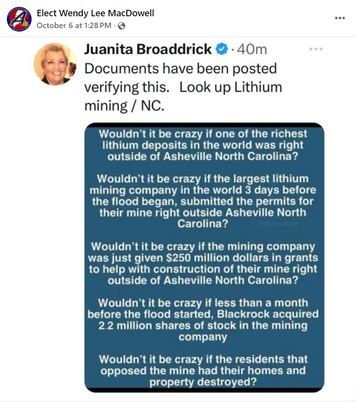 Republican House candidate from Augusta claims government created