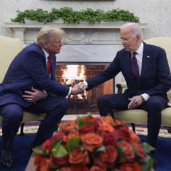 APTOPIX Biden Trump