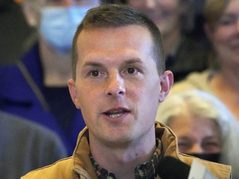 Jared Golden urges Maine voters to reject voter ID referendum