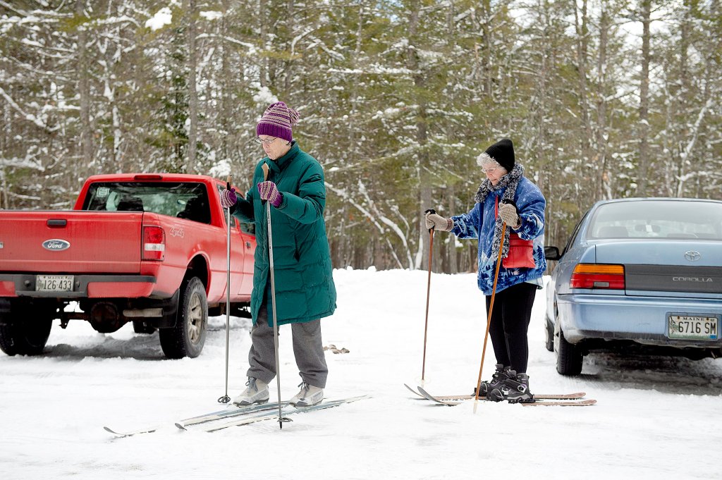 Skiing, snowshoeing trails open at many Maine state parks