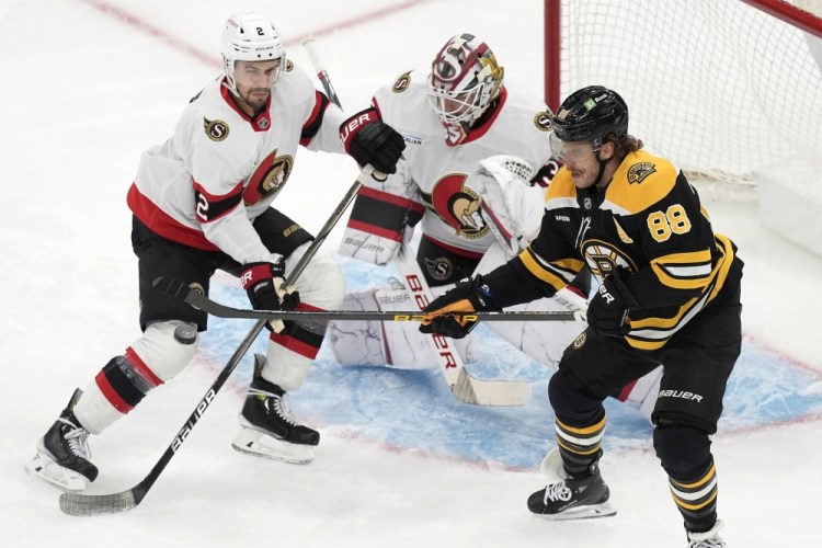 Senators Bruins Hockey