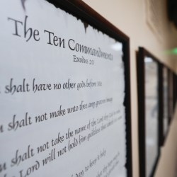 Ten Commandments Hearing Louisiana