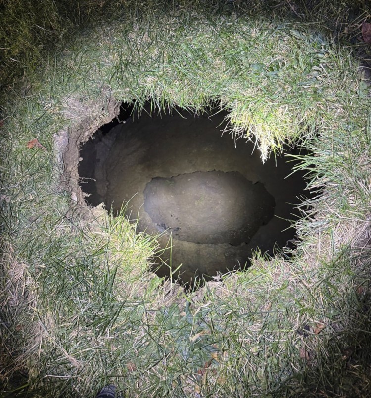 Missing Woman-Sinkhole Search