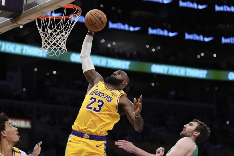 Celtics Lakers Basketball