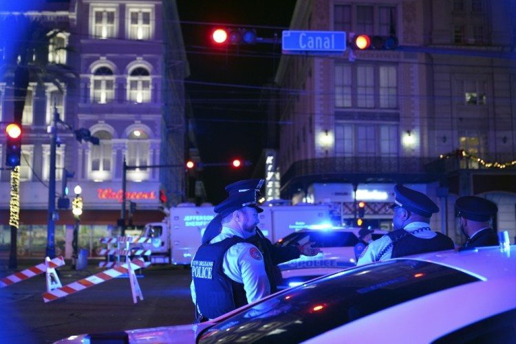 New Orleans Car Into Crowd